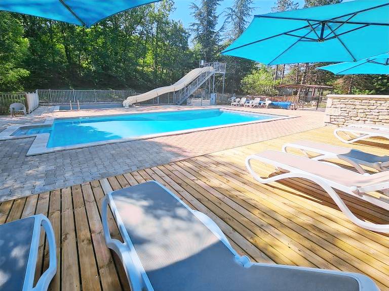 Mobile home with terrace & heated pool — photo 2