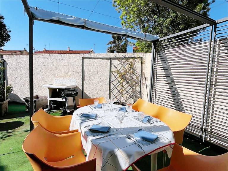 House with grill in Canet-en-Roussillon