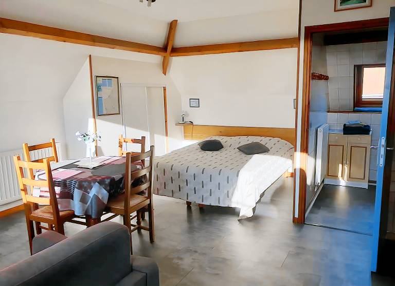 Gîte Rural La Mousson, Studio: Sea View, Shared Garden & Wi-Fi — photo 5