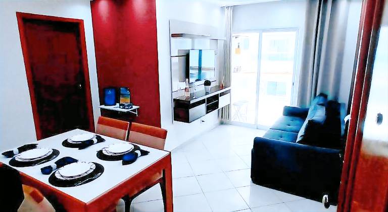 Holiday apartment with 1 room for 6 persons in Praia Grande