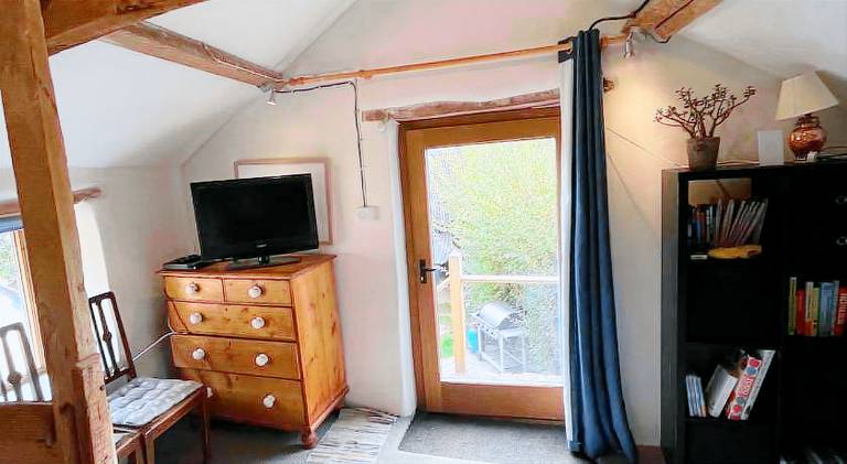 The Hay Loft - private bathroom in separate building 10 metres away — photo 5