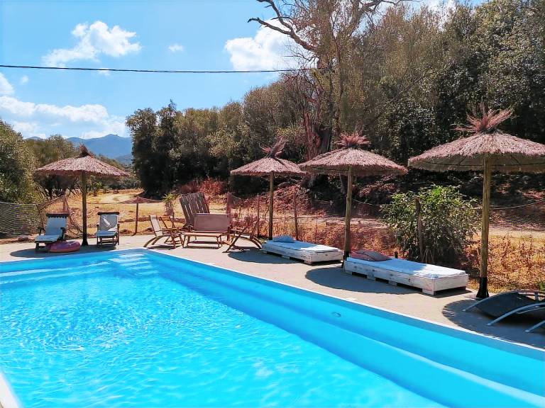 Gite with pool, patio & garden | Mountain view — photo 3
