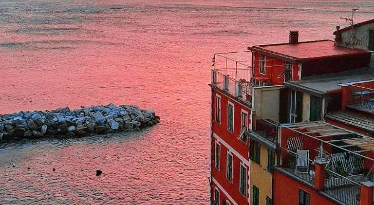 Apartment with patio in Riomaggiore