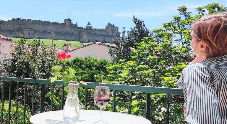 La Villa Carcassonne, Chambres d hotes, B&B, face a la Cite Medievale — photo 5