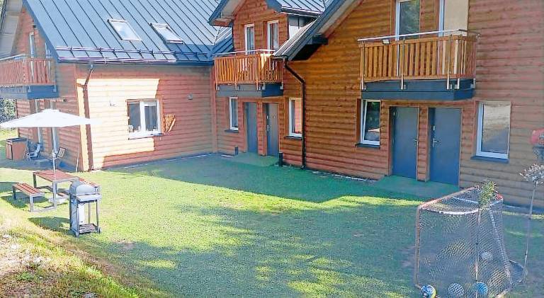 Holiday apartment with terrace & garden in Krynica-Zdroj