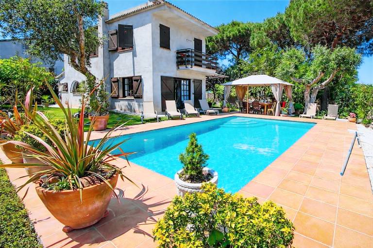 Ferienhaus in La Goba, Vidreres f&uuml;r max. 10 Personen