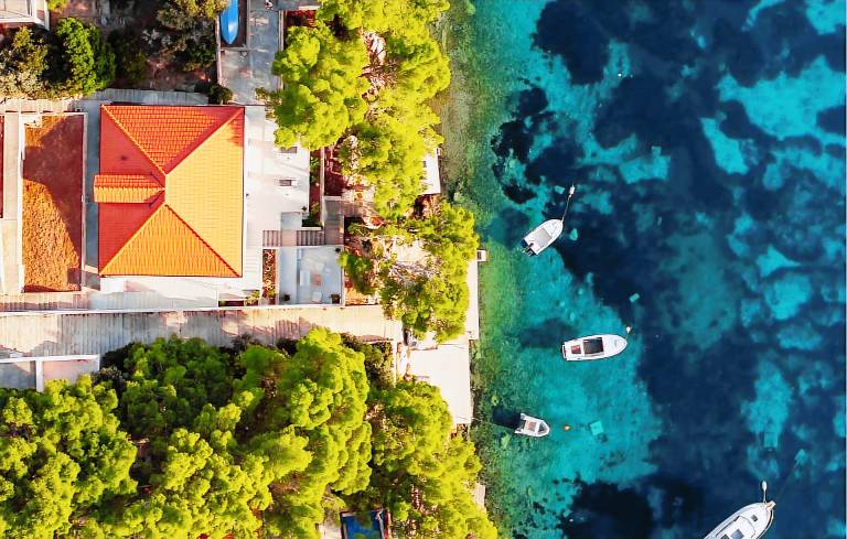 Ferienhaus in Blato, Karbuni für max. 4 Personen Ferienhaus in Blato, Karbuni für max. 4 Personen