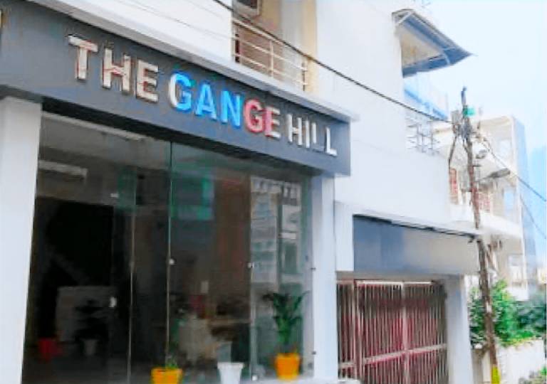 The Gange Hill in Rishikesh