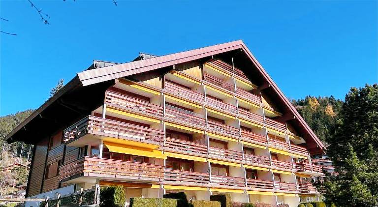 Central flat in Villars sur Ollon, Amethyste, for 4, with two double beds, balcony and 75m to ski-tr — photo 5