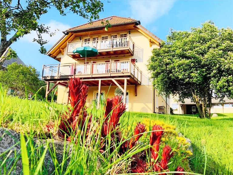 Family-oriented apartment with terrace, yard & sauna | Mountain view | Pets are welcome in Lenzkirch