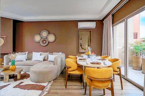 Holiday apartment with hot tub & patio | Next to Majorelle Garden in Marrakech