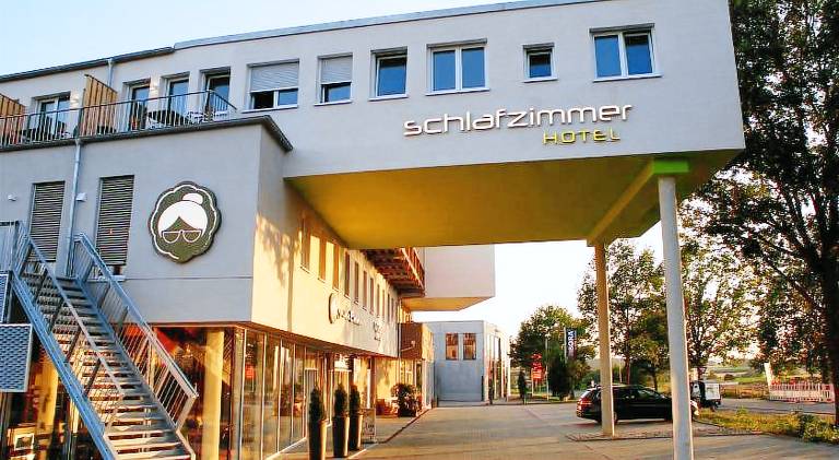 Schlafzimmer - self Check-in in Dinkelsbuehl