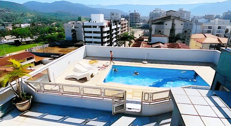 Apartment with private pool, grill & terrace | Close to the beach | Pets are welcome in Ubatuba