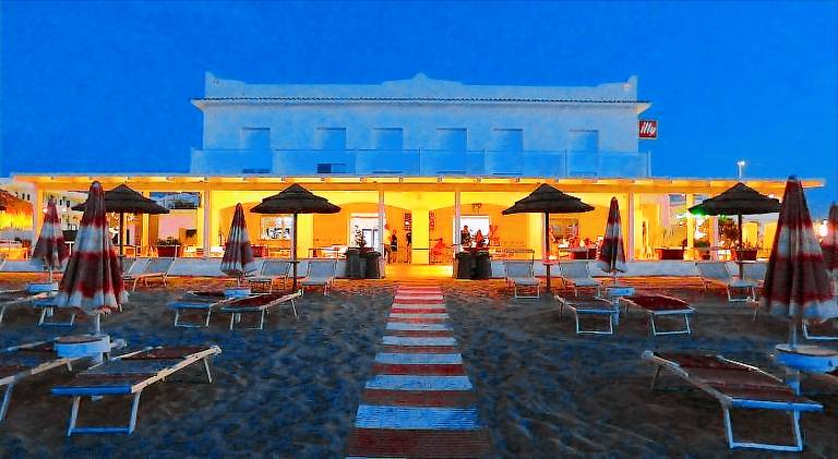 Albergo Diomedee Rooms on the Beach in Rodi Garganico