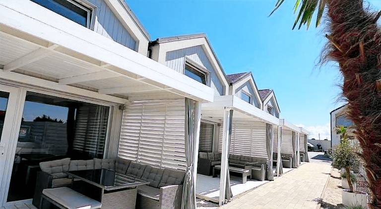 Lovely vacation home with terrace, barbeque & yard | Next to the beach | Pets are welcome in Koszalin