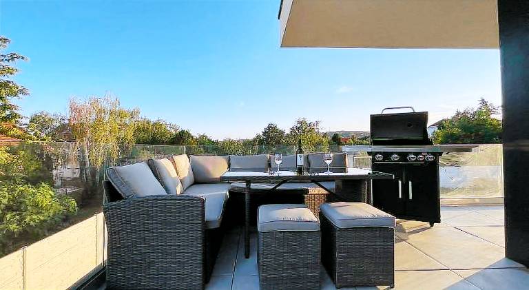 Luxury Apartments in Balatonalmadi, Almadi Lux Apartman II - Crystal White — photo 3