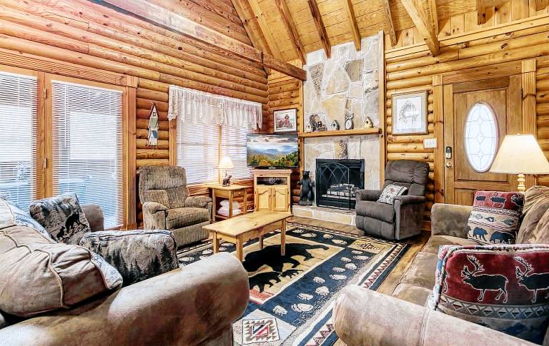 Children-friendly cabin with private pool | Pet-friendly — photo 4