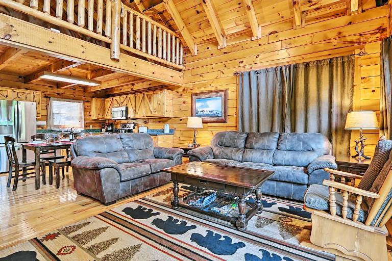 'Sky Harbor' Sevierville Cabin w/ Hot Tub & Deck! — photo 4