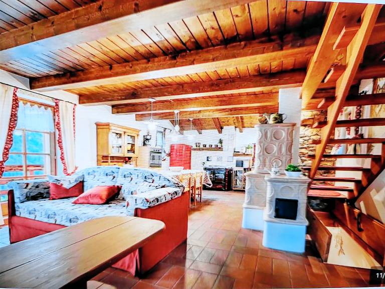 Chalet with sauna, yard & hot tub | Panoramic view — photo 2