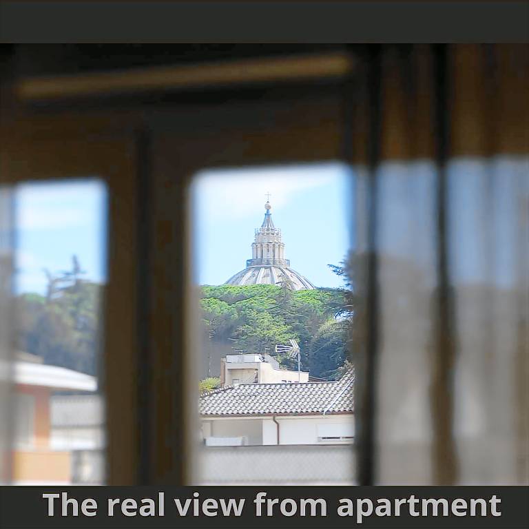 Rental apartment | Near St. Peter's Basilica | City view in Vittoria