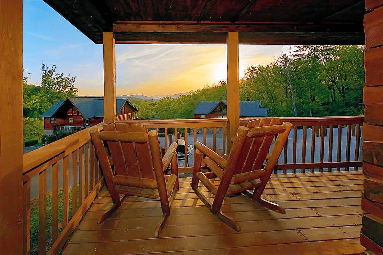View of Dollywood’s Fireworks Pool Table Hot Tub — photo 2
