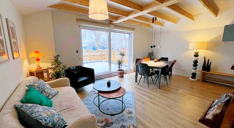 Rental apartment with terrace & garden | Perfect for remote work in Strasbourg