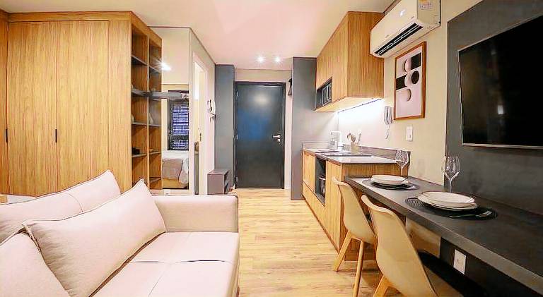 Rental apartment with 1 room for 3 persons in Pelotas