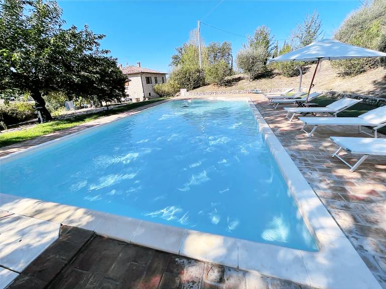 Family-friendly villa with grill, garden & private pool | Pool view | Pets are welcome — photo 3