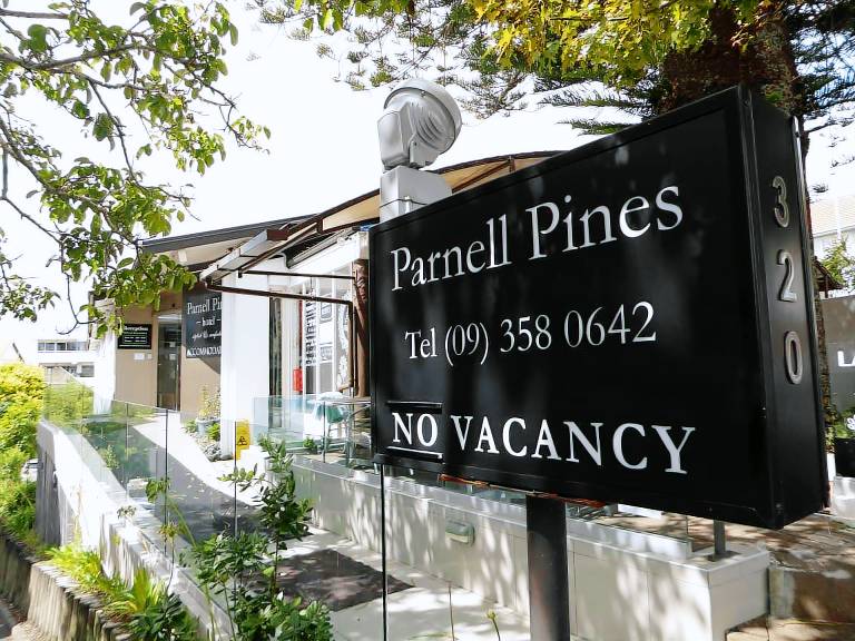 Parnell Pines Hotel in Auckland