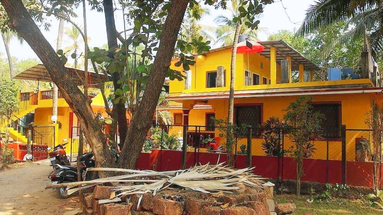 Yellow House in Anjuna