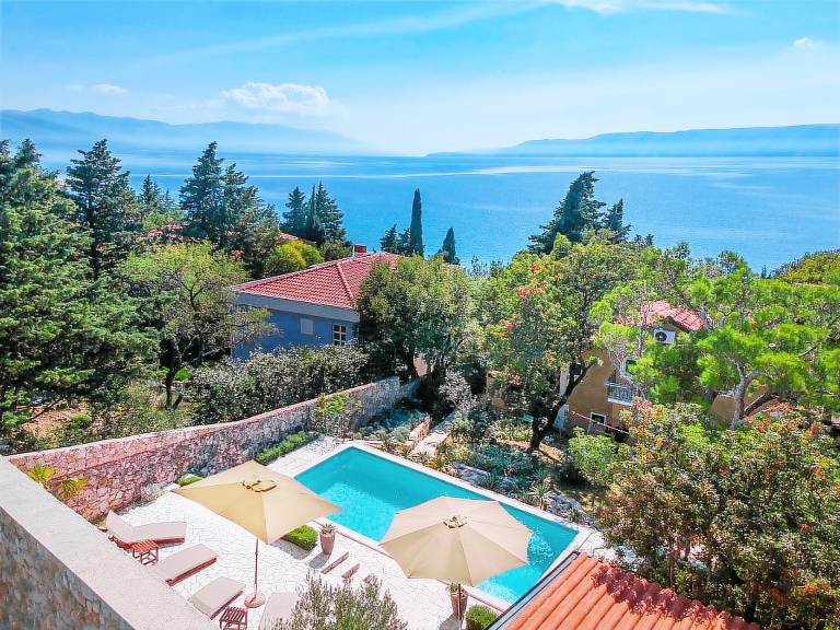 Ferienhaus mit Hund in Novi Vinodolski, Kroatien für max. 6 Gäste Ferienhaus mit Hund in Novi Vinodolski, Kroatien für max. 6 Gäste