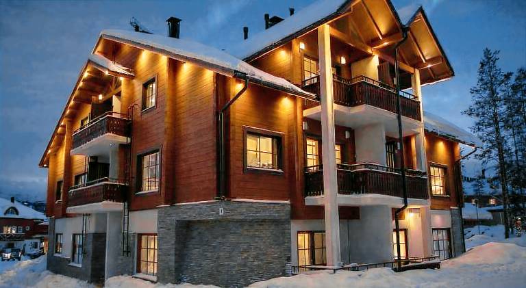 Rental apartment with 2 rooms for 4 persons in Kittilä