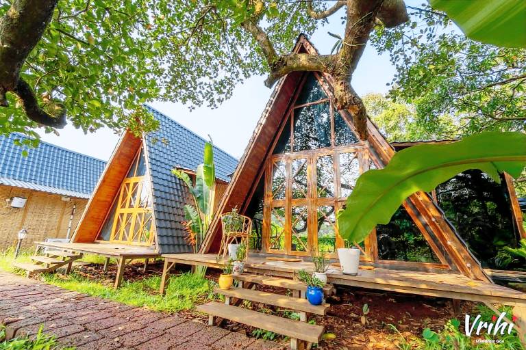 Vrihi Luxury A-Frame Boutique Resort in Goa — photo 3