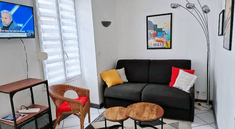 Holiday apartment with 1 room for 4 persons in Brest