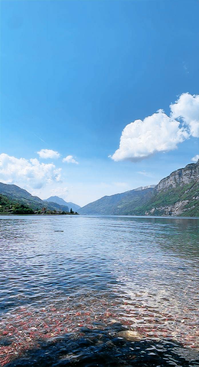 Ferienwohnung in Quarten, Quinten für max. 4 Personen