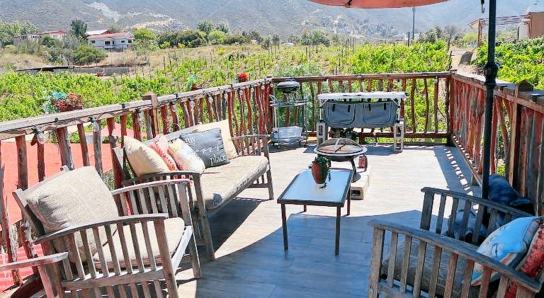 Charming tent with pool & hot tub | Dogs allowed — photo 4