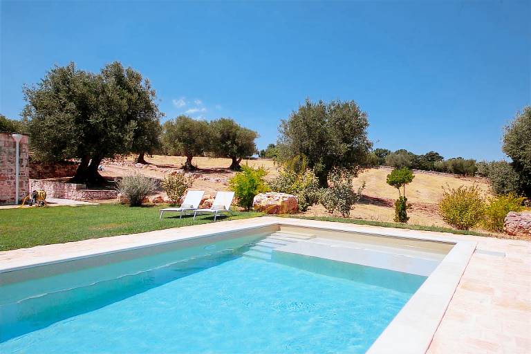 Family-oriented wonderful house with grill, garden & private pool | Pool view | Pets are welcome — photo 3