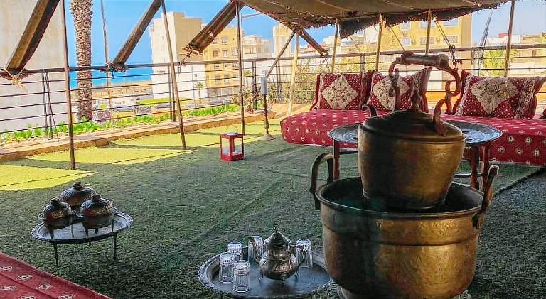 Villa with pool & hot tub in Rabat