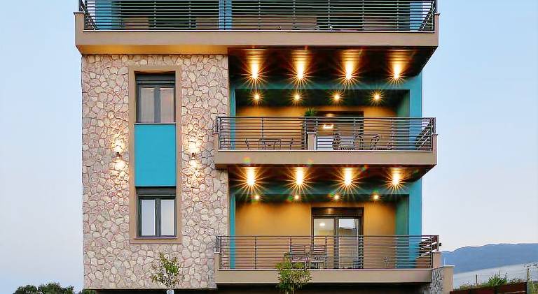 Apartament z hotelowymi udogodnieniami Leptokaria