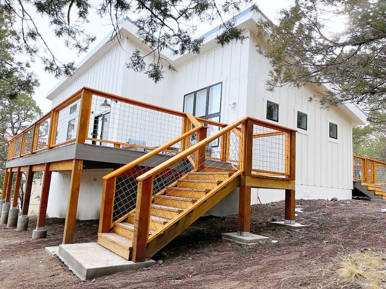 Cabin with hot tub & grill | Mountain view | Suitable for remote work in Ruidoso, NM