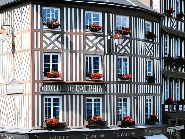 Hotel Le Dauphin in Honfleur