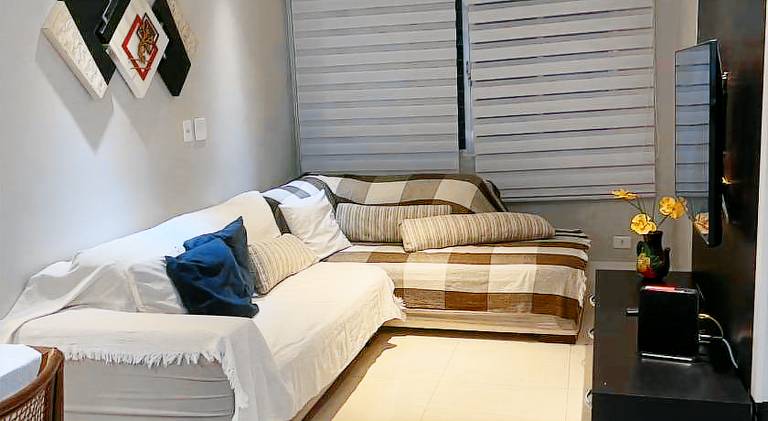 Rental apartment with 3 rooms for 7 persons in Guarujá