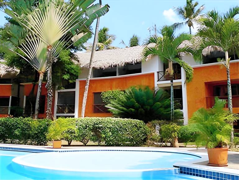 Serviced apartment with grill, yard & terrace in Las Terrenas