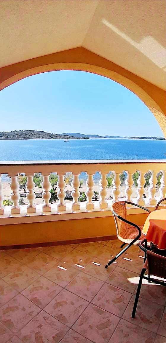 Ferienwohnung in Srima, Vodice, Kroatien f&uuml;r max. 5 Personen