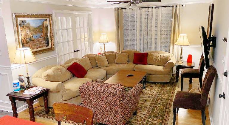 Rental apartment with 3 rooms for 7 persons in Athens, GA