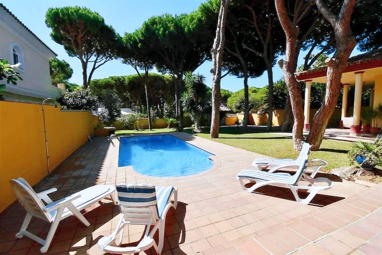 Ferienhaus mit Hund inLos Gallos-Cerromolino, Spanien  f&uuml;r max. 8 Personen