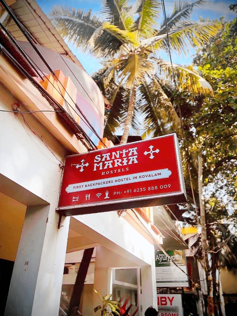 Santa Maria Hostel Kovalam in Thiruvananthapuram
