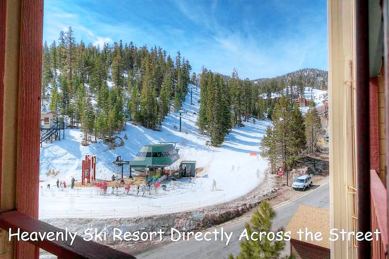 Heavenly Chairview Condo Steps to Skiing