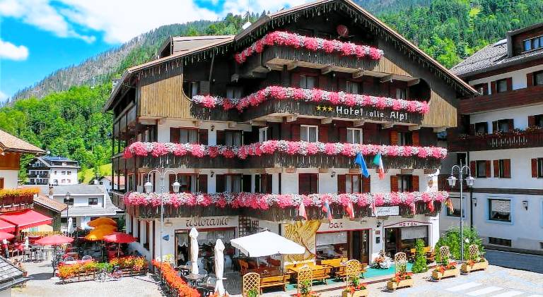 Hotel Alle Alpi in Rocca Pietore