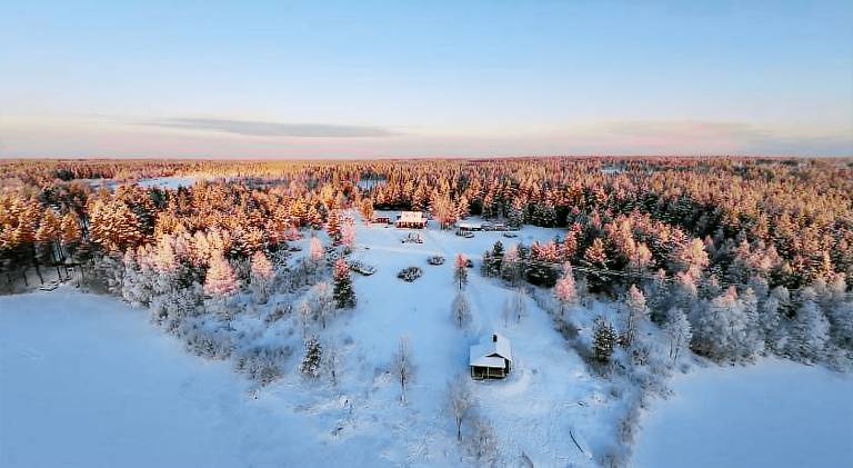 Rental apartment with hot tub in Rovaniemi